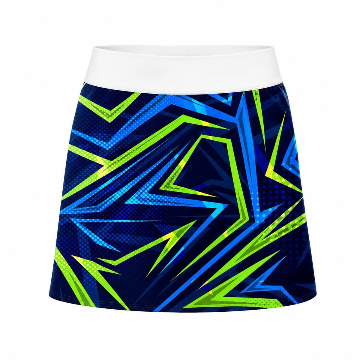 Dye Sub Ladies Skirt, Birdseye