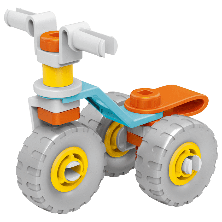 Edu-matic - Flexi build Mini Kit - Tricycle - 18 pcs
