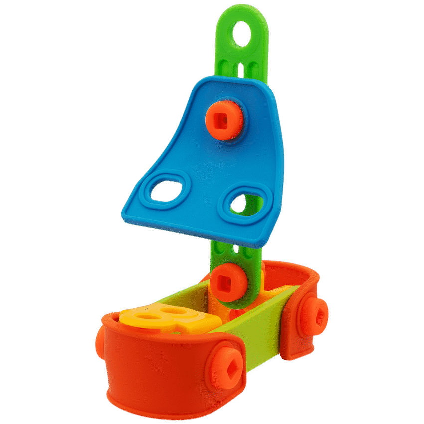 Edu-matic - Flexi build Mini Kit - Boat - 22 pcs