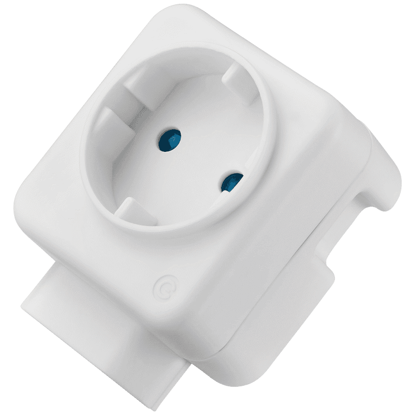 Ellies 2 Way Adaptor With Schuko