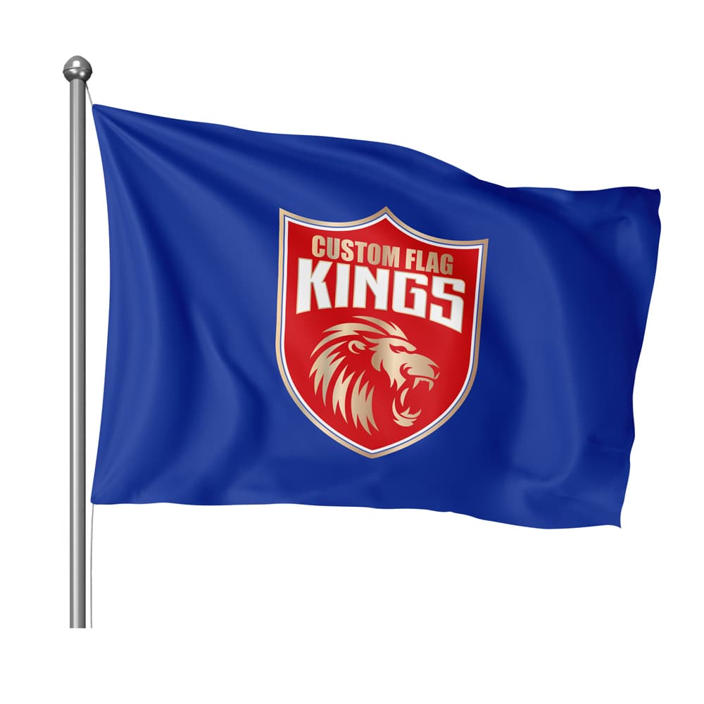 Digitally Printed Flag, Single Sided, 1800mm x 1200mm, with rope & toggle