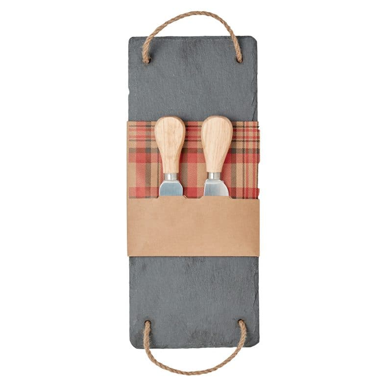 Slate Cheeseboard Set