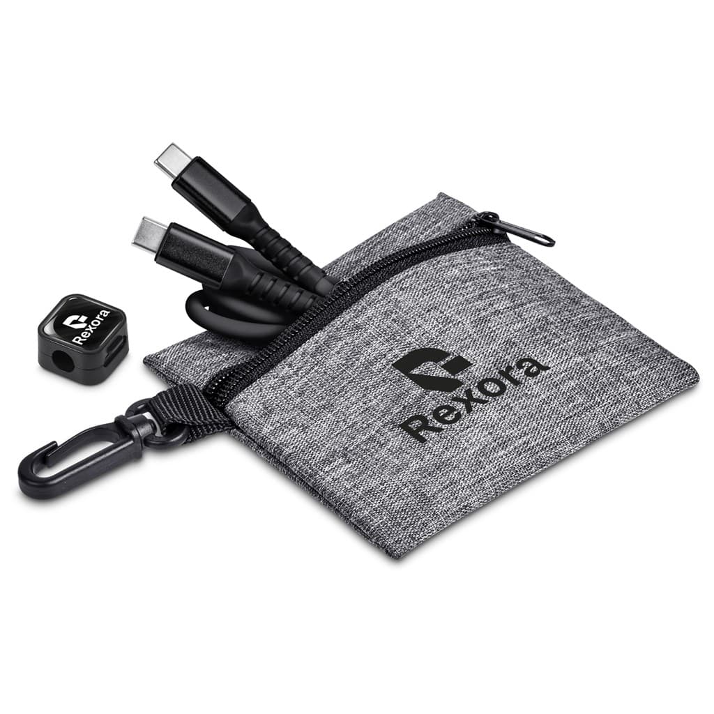 Altitude Bara Charging Cable & Clip in Clip Pouch
