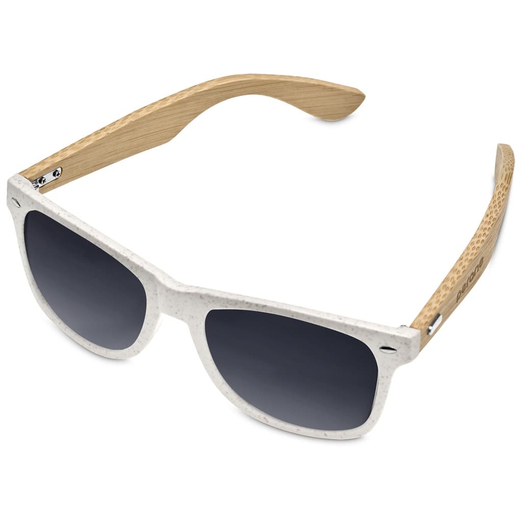 Okiyo Aoki Wheat Straw & Bamboo Sunglasses