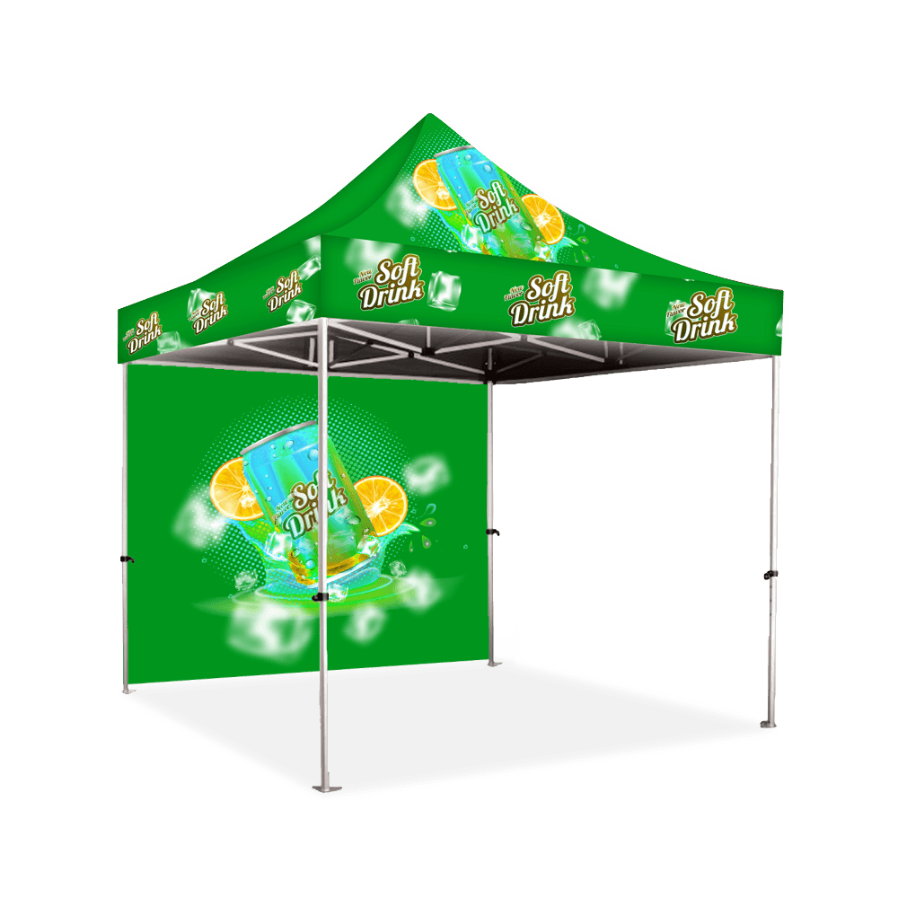 Gazebo 2m Unit, Full Wall, Dye Sub