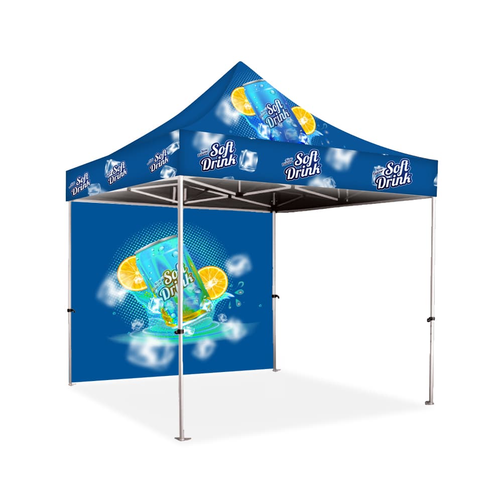 Gazebo 2m Unit, Full Wall, UV Print
