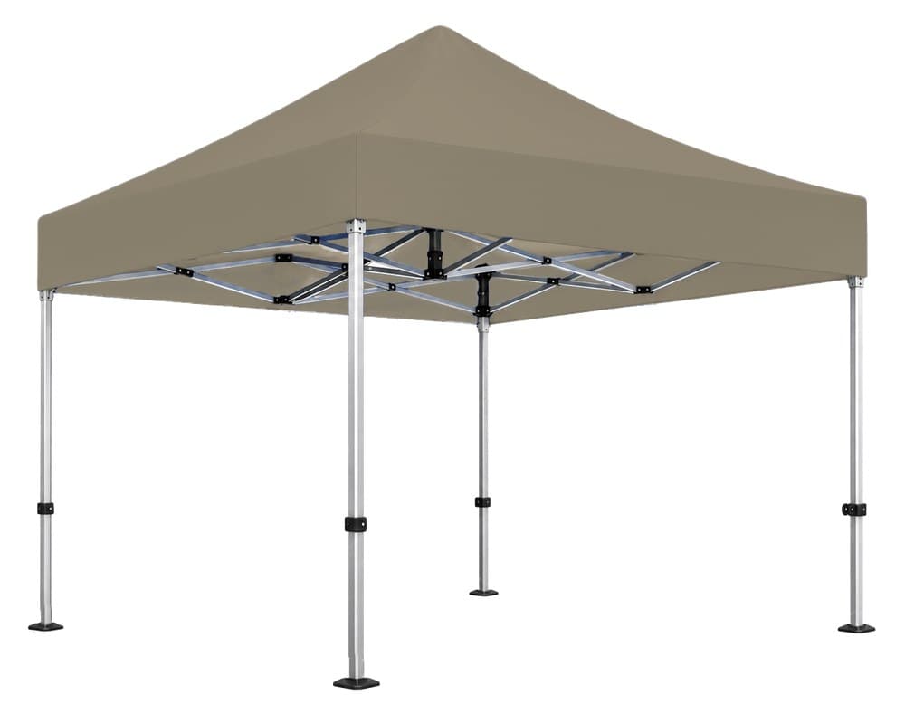 Explorer Gazebo 3 x 3m, Econo Steel, Plain Colour, Complete