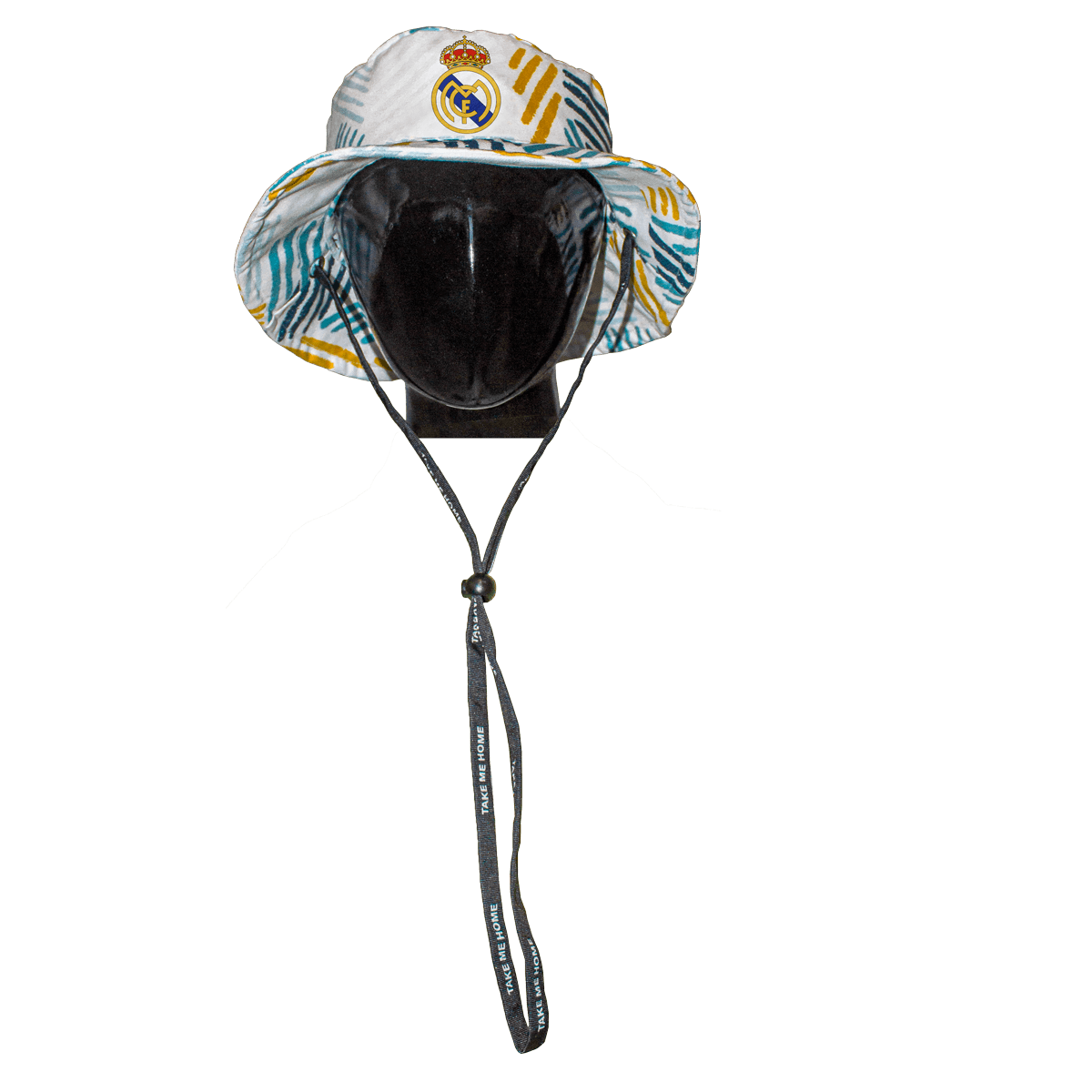 Gulliver Sun Hat With Personalised Branded Petersham Ties And Toggle