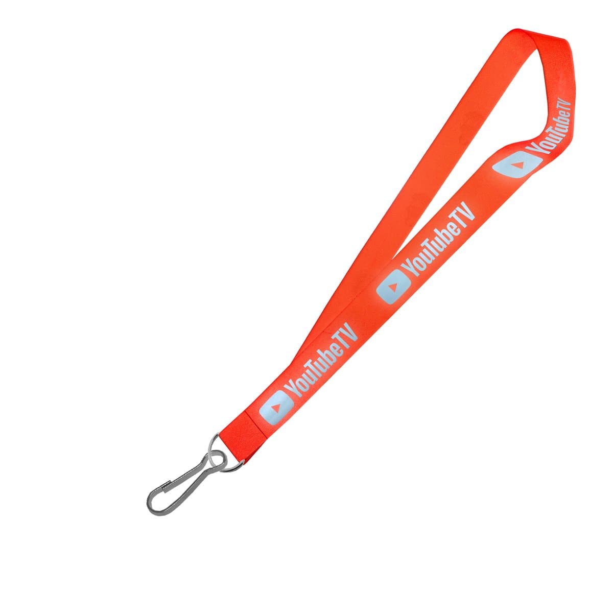 Hi-Viz Lanyard Silver Reflective Print S/Sided with Swivel Hook 25 x 950mm