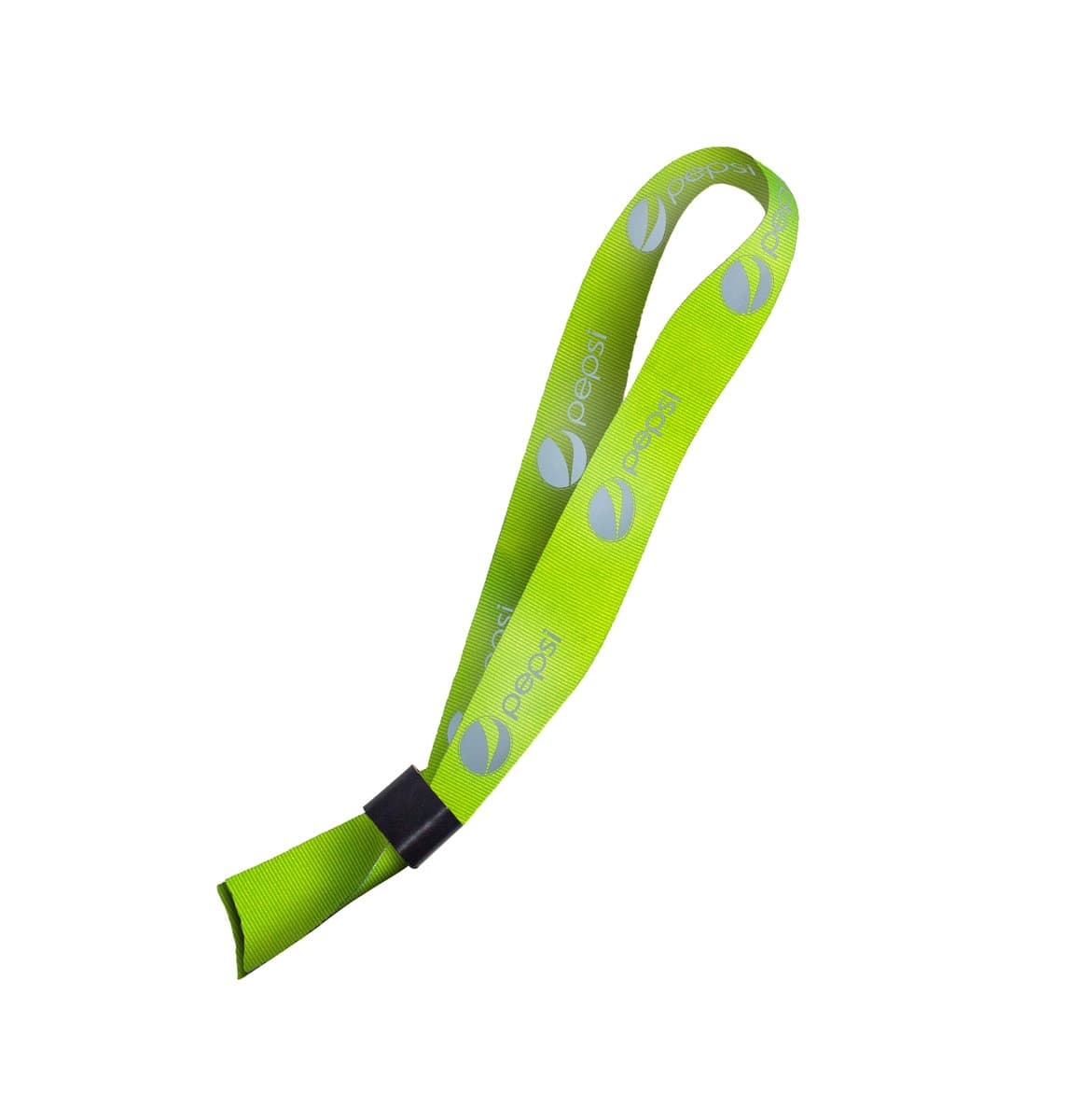 Hi-Viz Event Wristband Silver Reflective Print D/Sided with Barb Buckle 20 x 340mm