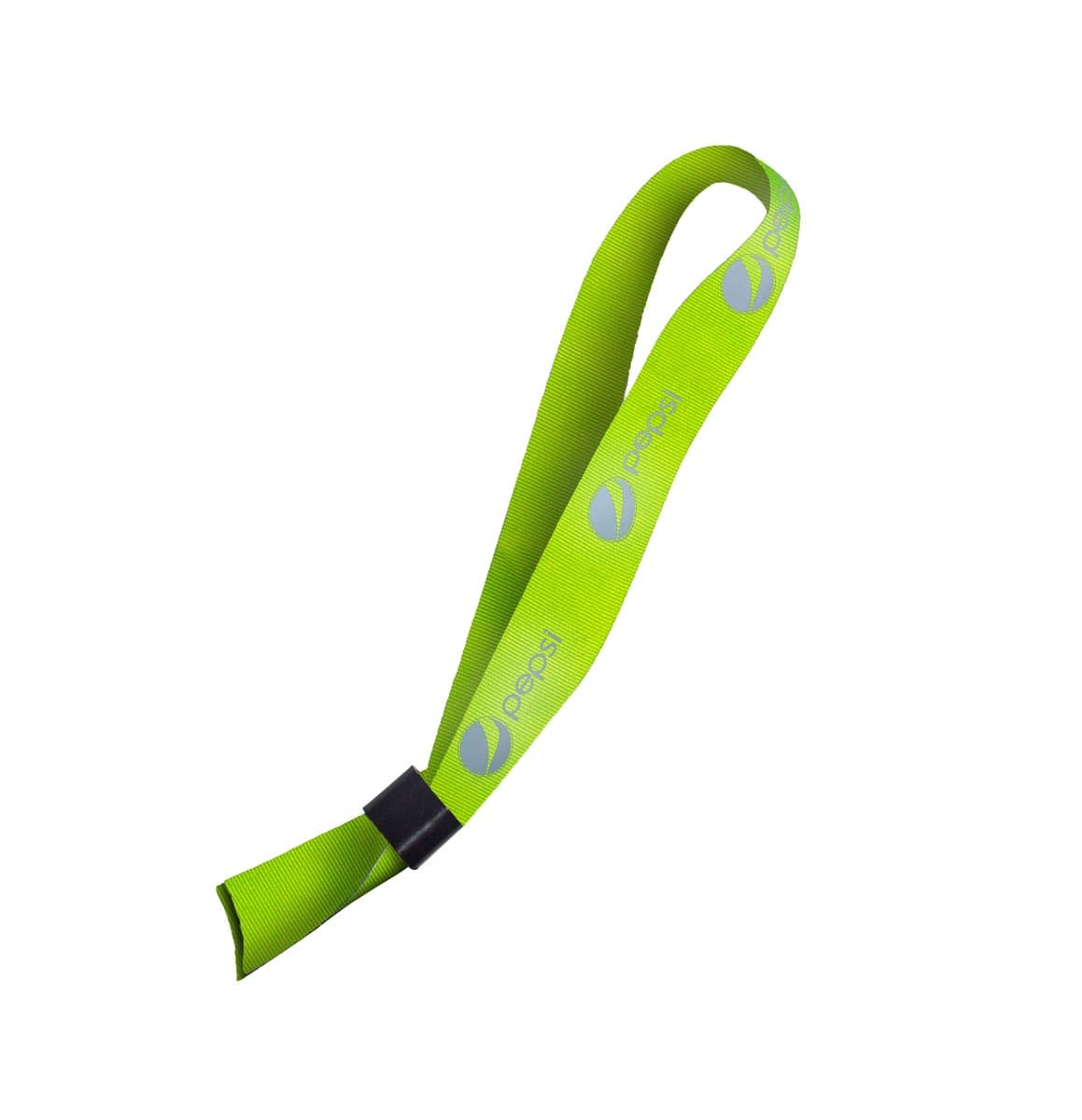 Hi-Viz Event Wristband Silver Reflective Print S/Sided with Barb Buckle 20 x 340mm
