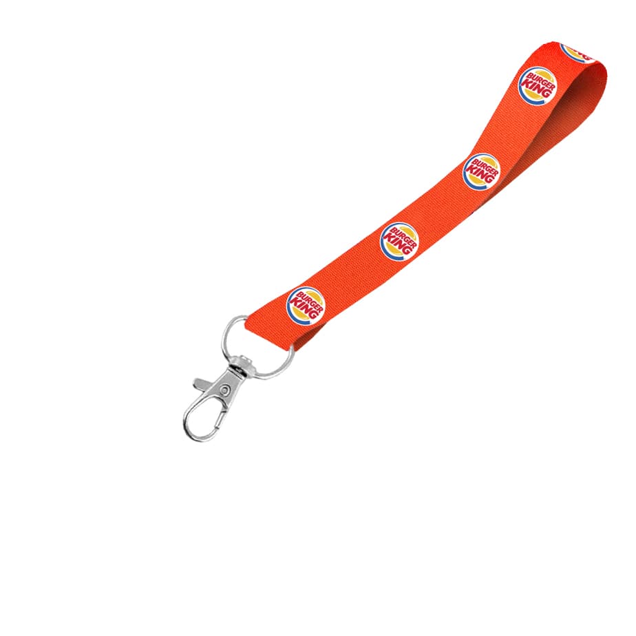 Hi-Viz Wrist Phone Strap DTF Print S/Sided with Snap Hook 20 x 340mm