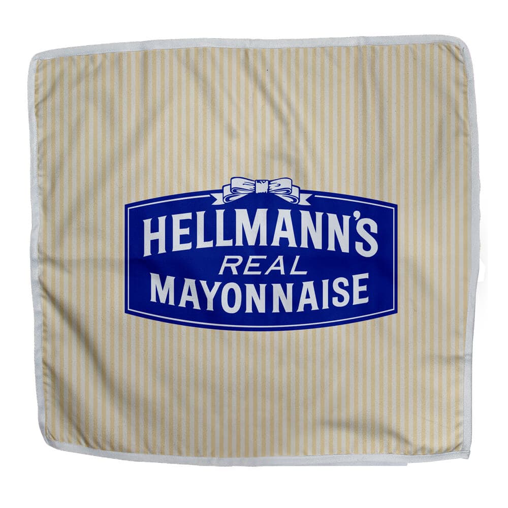 Basil Quick Drying Counter Cloth Printed S/S Binded With Petersham Webbing