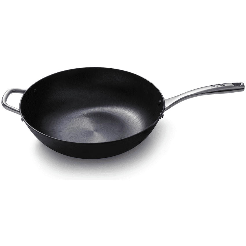 Skottsberg Cast Iron Wok 34cm ( Order in Qty of 1)