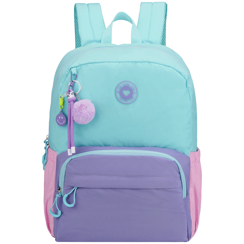 Loop Love Pastel Colour Block Backpack Mint