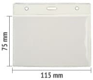 Add On Flexible Clear Pouch 115mm x 75mm