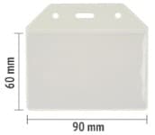 Add On Flexible Clear Pouch 90mm x 60mm
