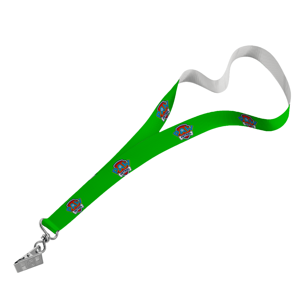 Matte Polyester Lanyard S/Sided Print with Crocodile Clip 20 x 950mm