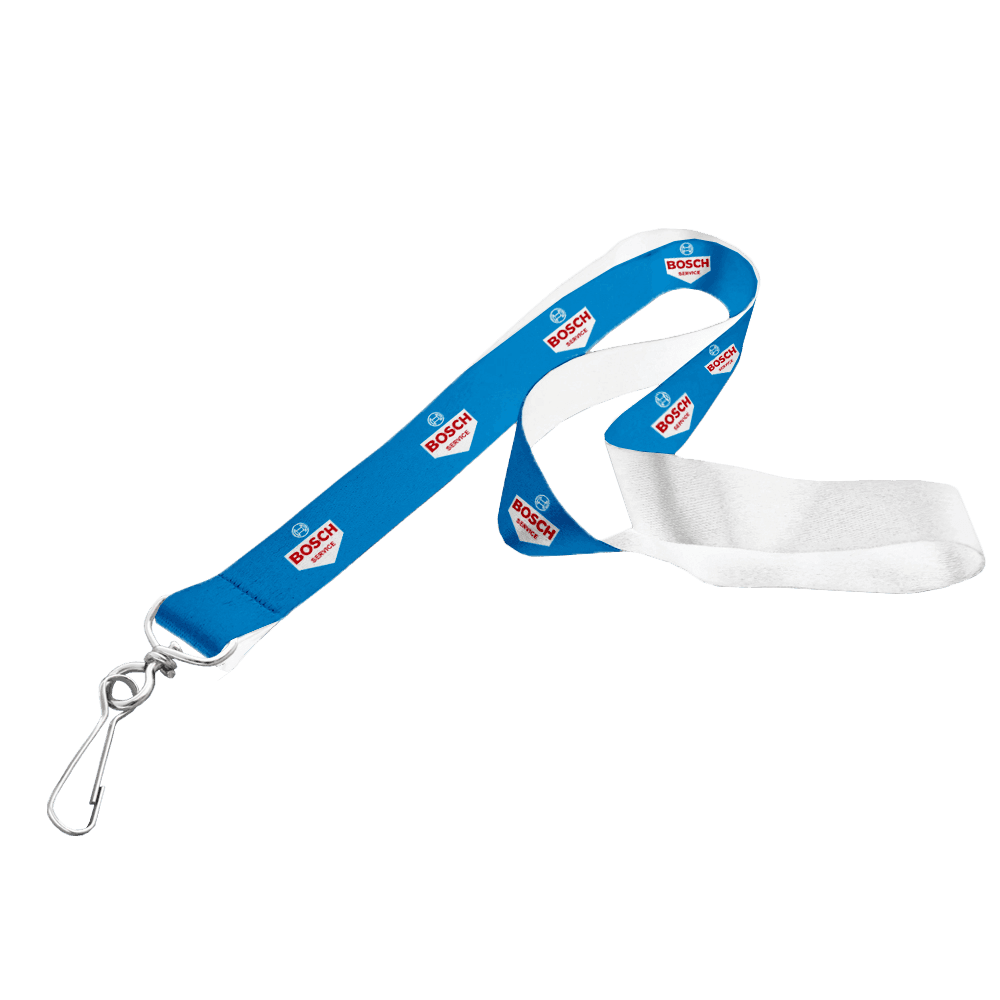 Satin Lanyard S/Sided Print with Swivel Hook 25 x 950mm