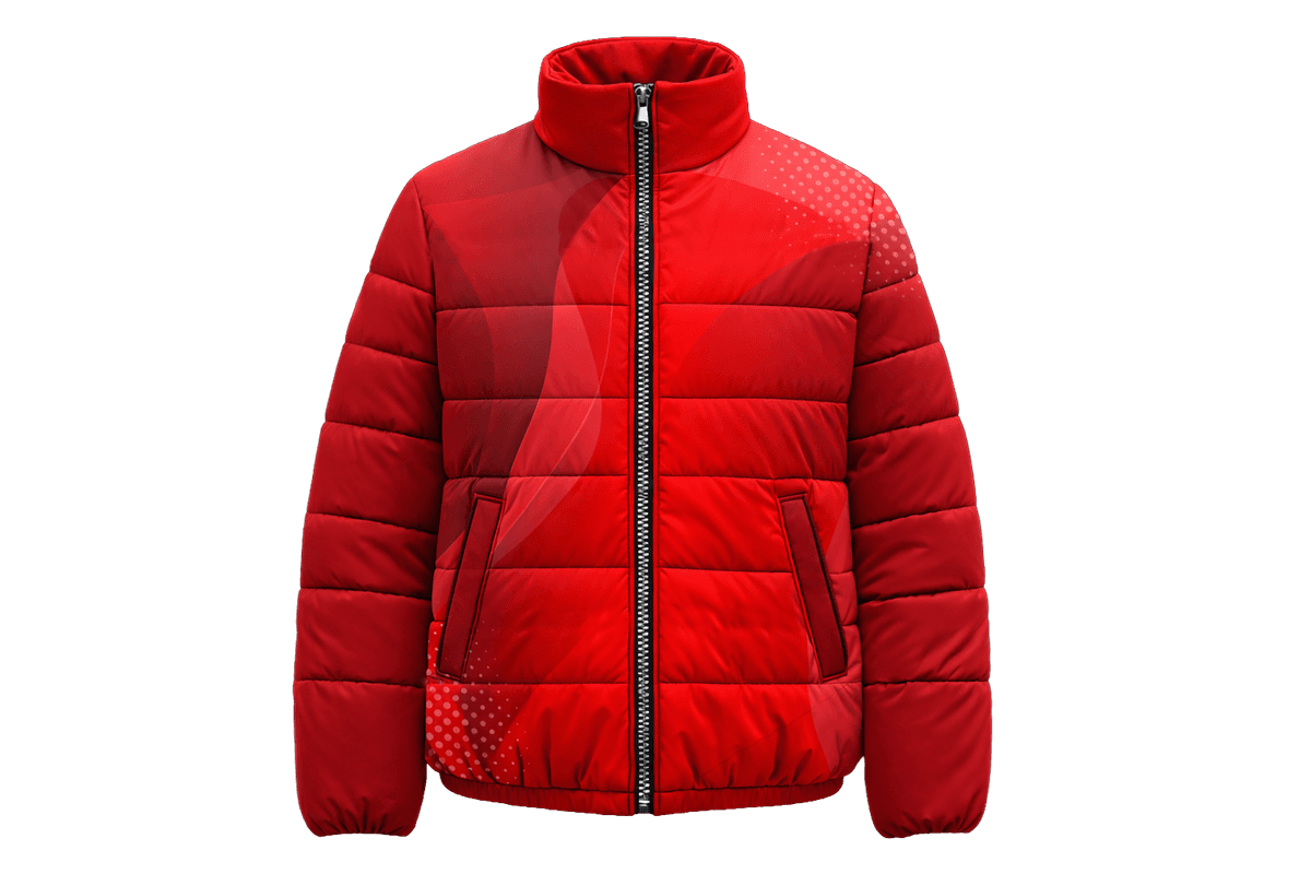 Dye Sublimated Micro Active Puffer Jacket