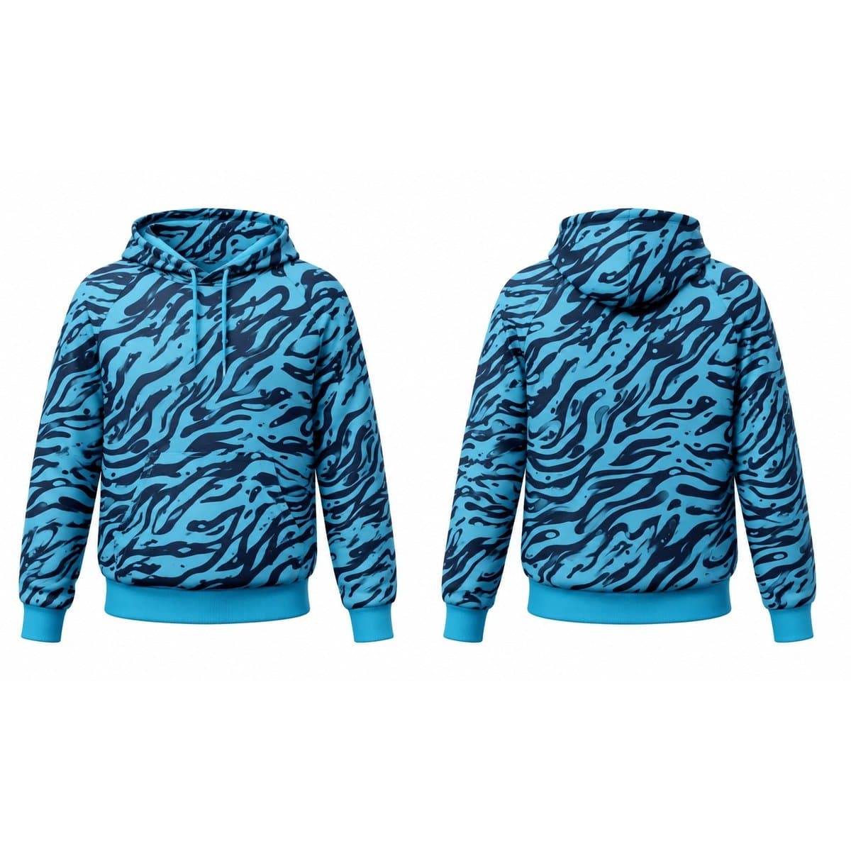 Kid's Dye Sublimated Softshell Standard Hoodie | Raglan Sleeve