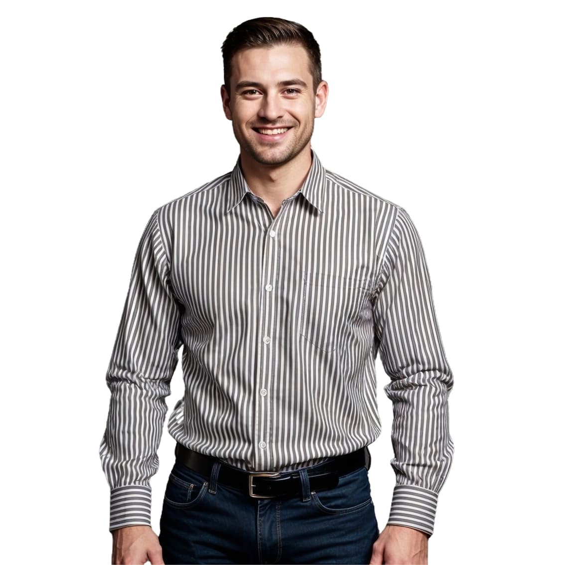 Skye Candy Stripe Lounge Shirt Men's