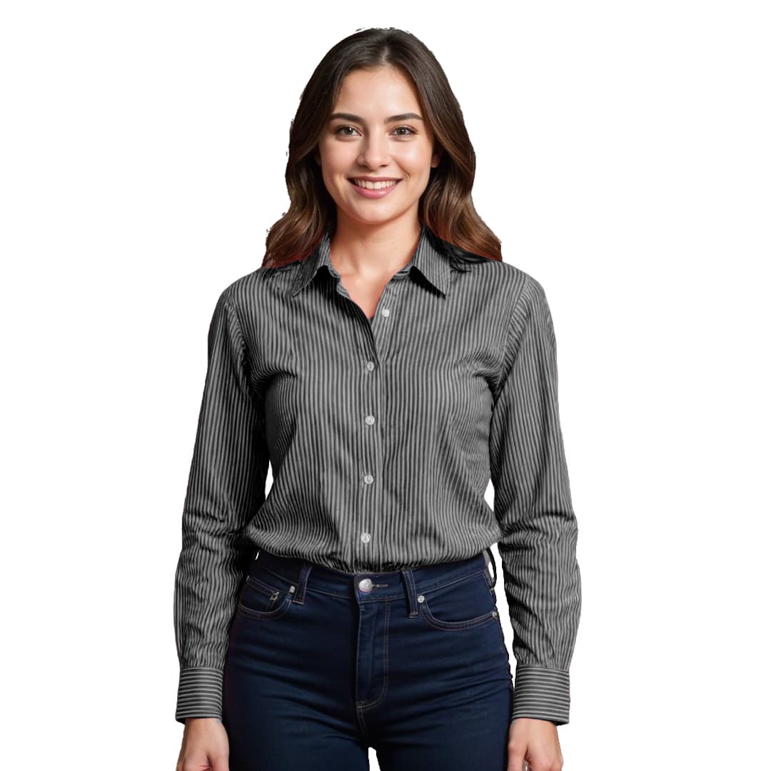 Vertigo Vertical Stripe Blouse Ladies