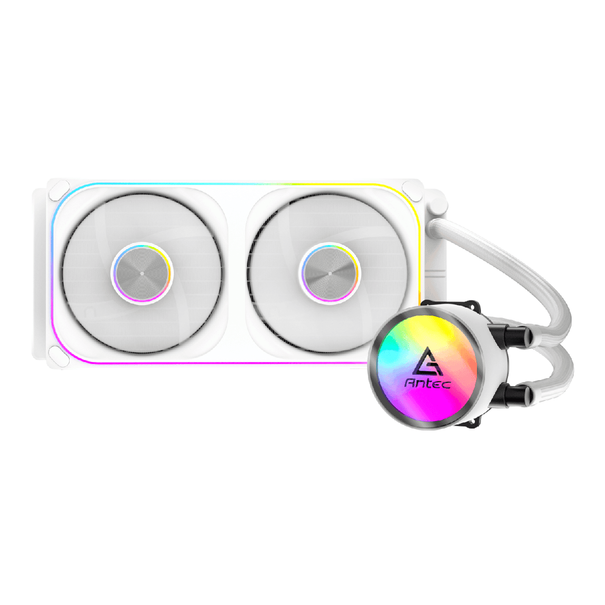 Antec Omni Matrix 240 ARGB CPU Liquid Cooler - White
