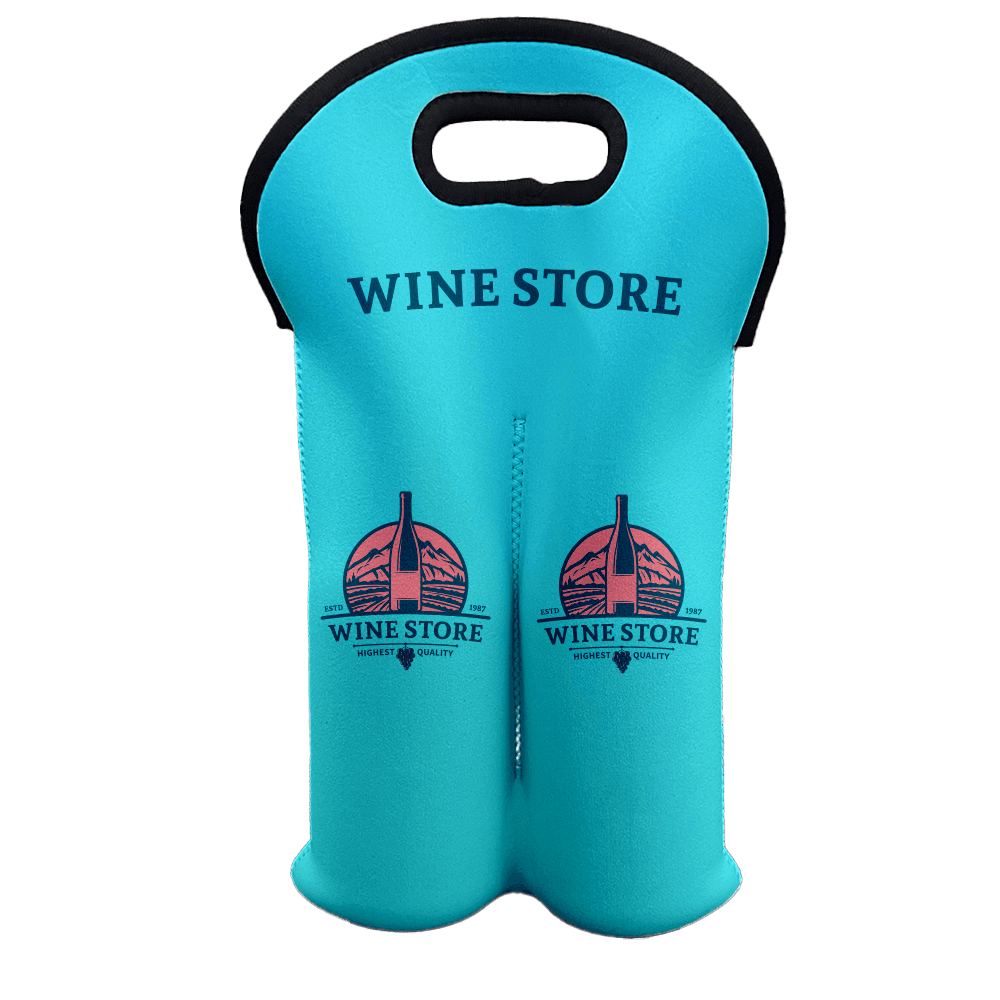 Neoprene Double Wine Bag