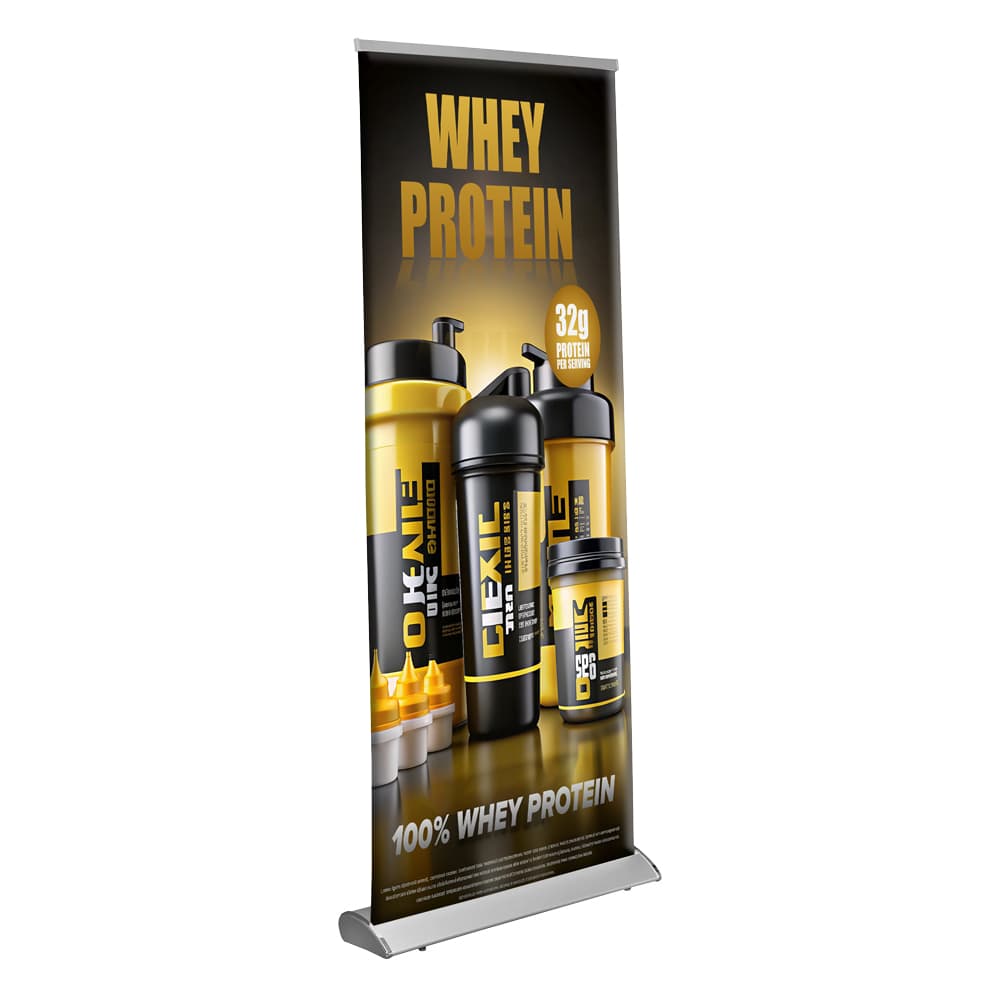 Pull Up Banner 0.85 x 2m, PVC, Print Only.