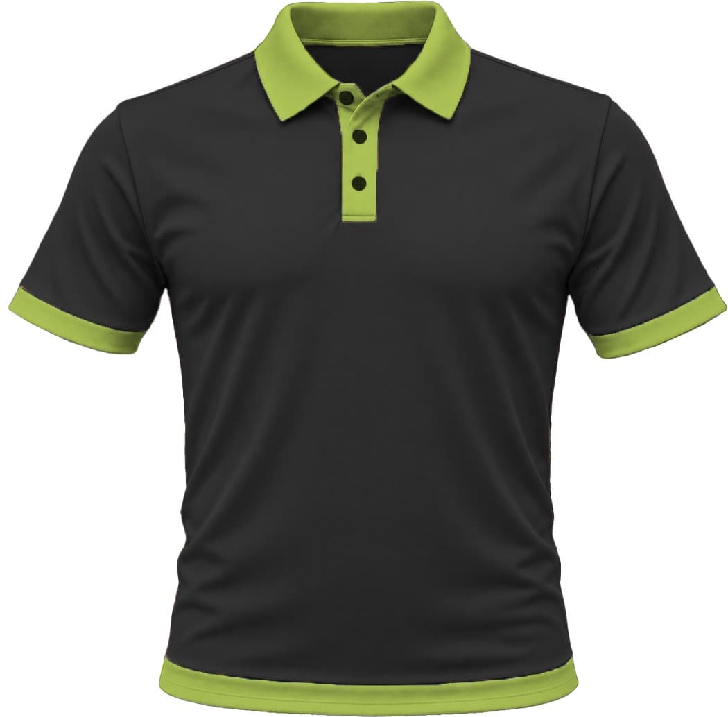 Ringer Ladies Golf Shirt, Fitted Short Sleeve