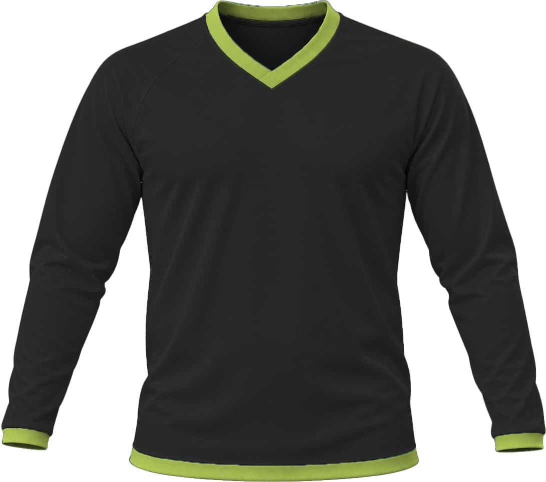 Ringer Ladies V-Neck T-shirt, Raglan Long Sleeve, Birdseye