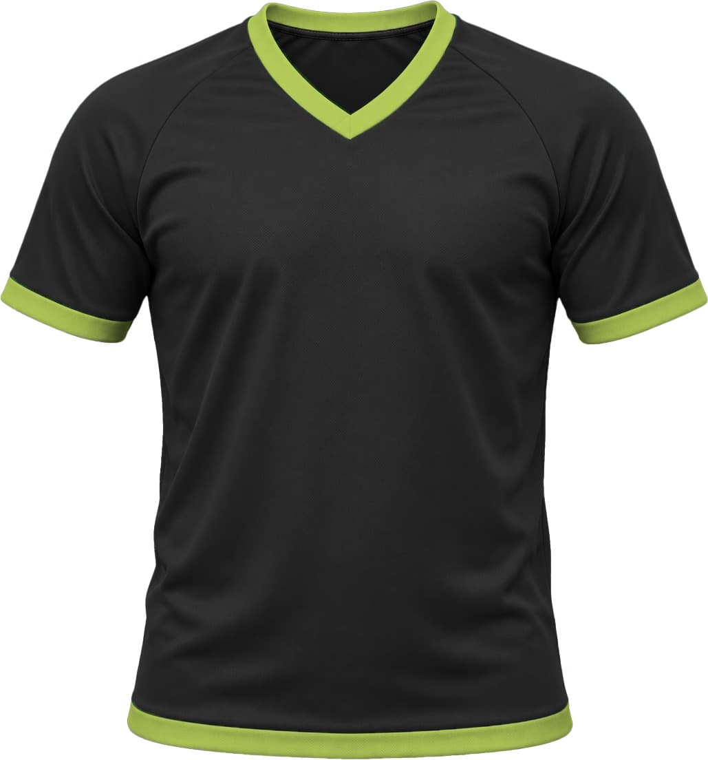 Ringer Ladies V-Neck T-shirt, Raglan Short Sleeve, Birdseye