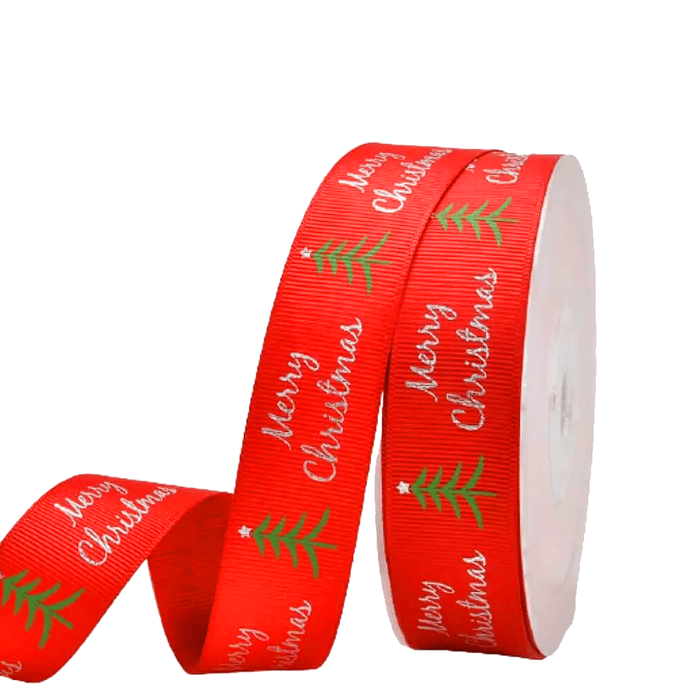 Petersham Ribbon D/Sided Print (Per Running Metre) 25mm