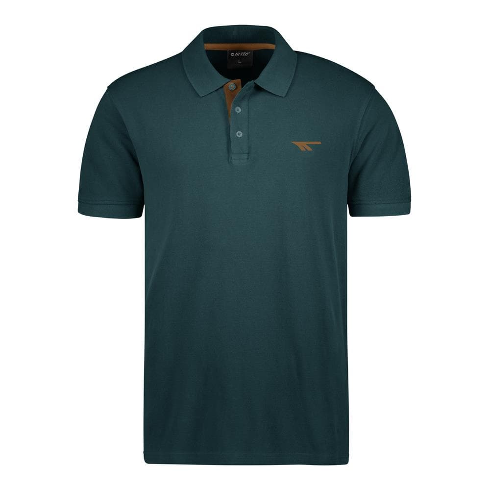 Hi-Tec Mens Pique Polo - Dark Sea