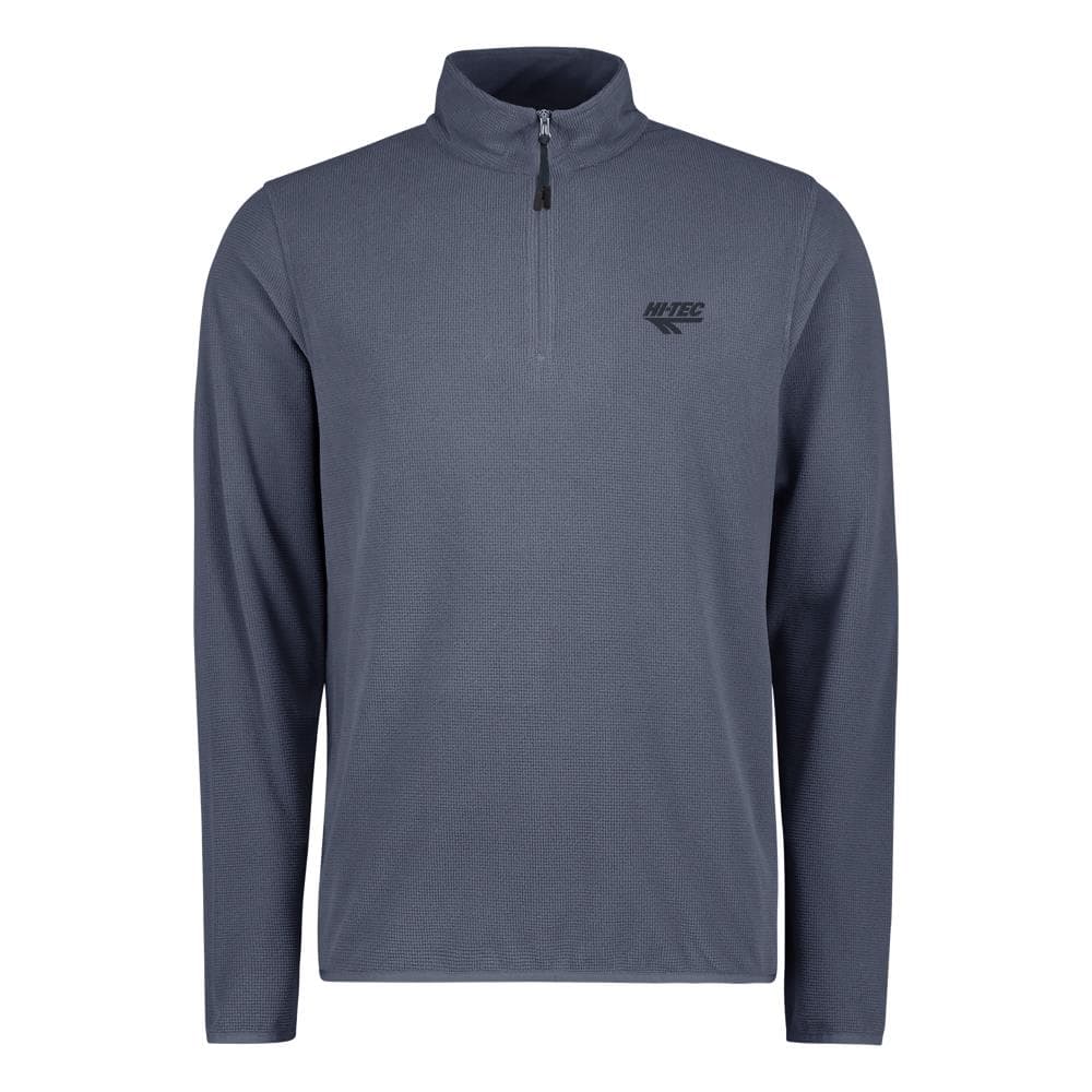 Hi-Tec Mens Tech 1/4 Zip Fleece - Folkstone Grey