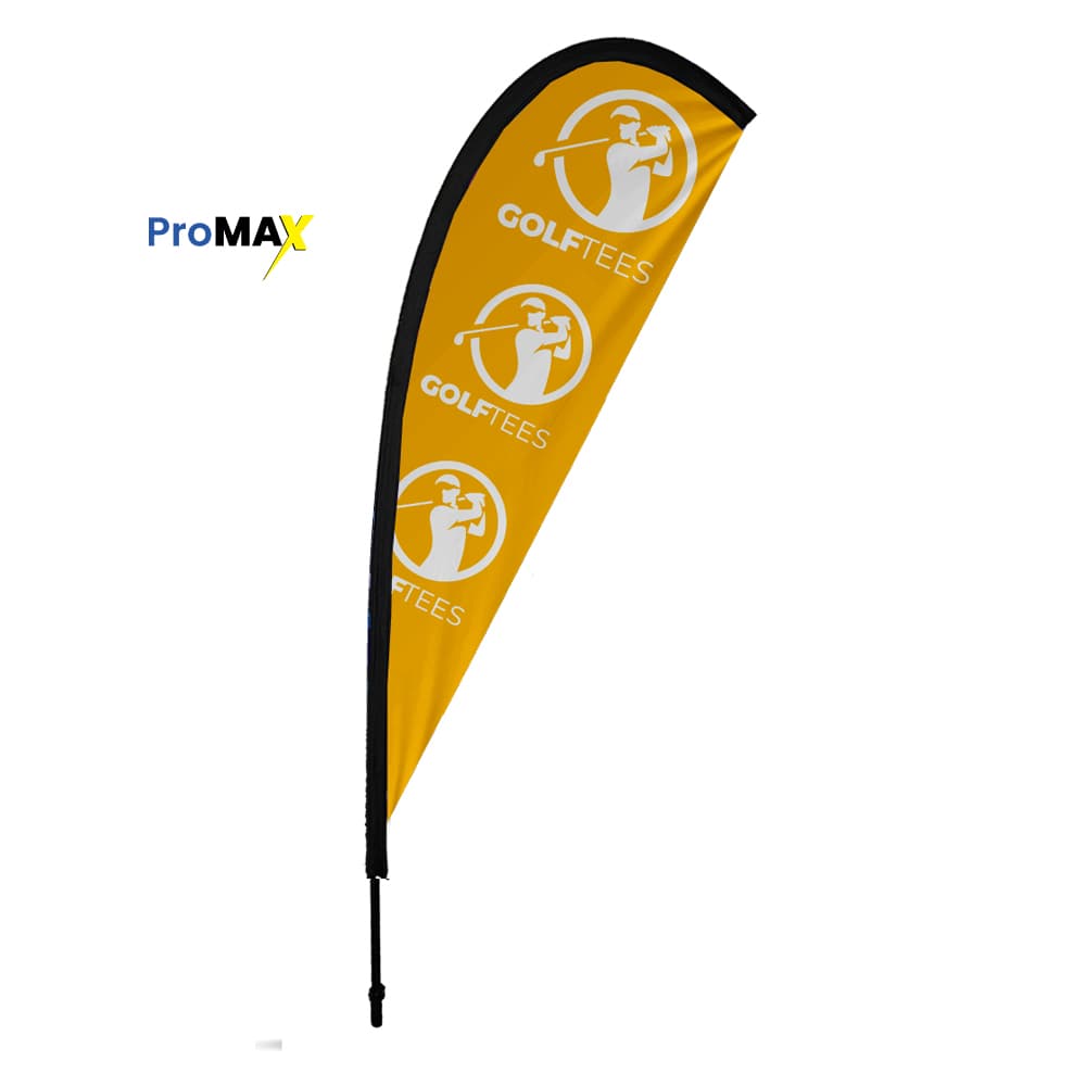 ProMAX Teardrop Banner 3m Single sided, Complete