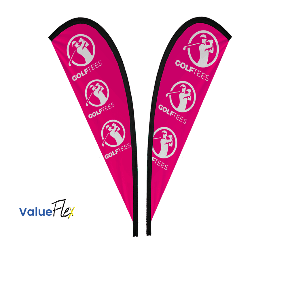 ValueFLEX Teardrop Banner 4m Double sided, Skin Only