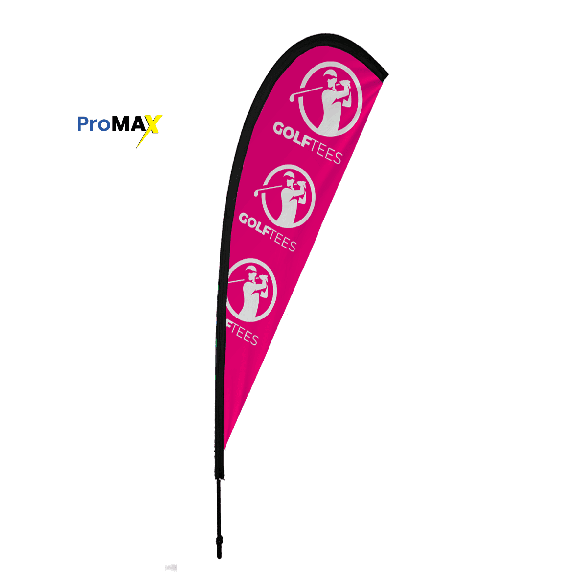 ProMAX Teardrop Banner 4m Single sided, Complete
