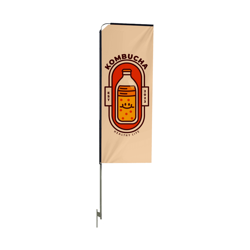 ProMAX Telescopic Banner 2m Double sided, Skin Only