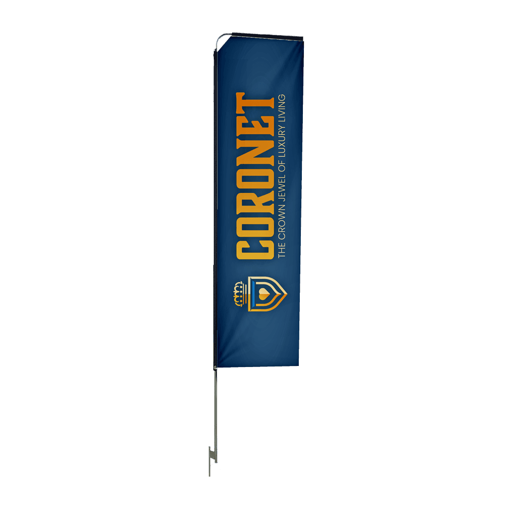ProMAX Telescopic Banner 3m Single sided, Complete