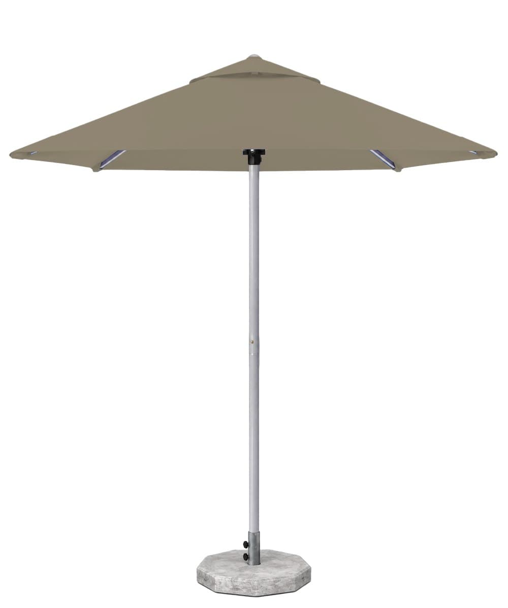 Explorer Umbrella 2 x 2m, 4-Panel, Steel Split Pole, Plain Colour