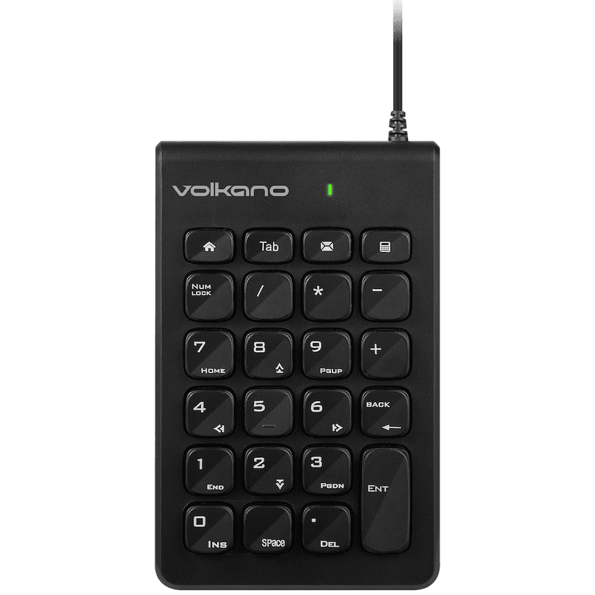 Volkano Numeric Series USB Numeric Keypad - Black