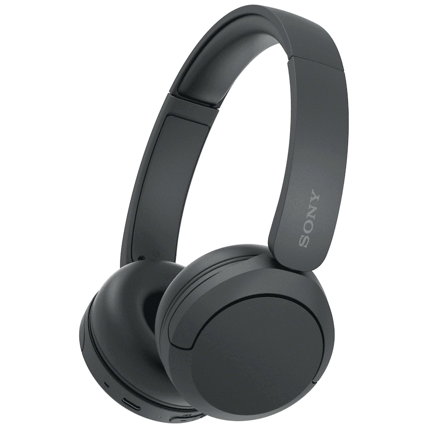 Sony WH-CH520 Bluetooth On-Ear Headphones (Black)