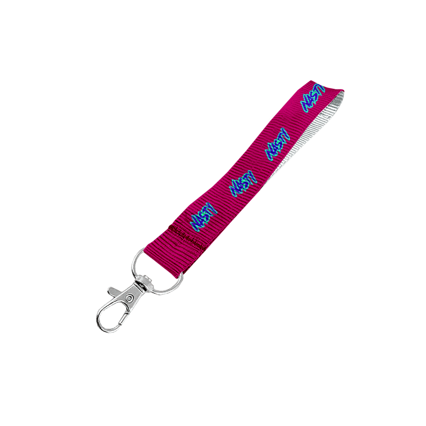 Petersham Wrist Phone Strap S/Sided Print with Snap Hook 15 x 340mm