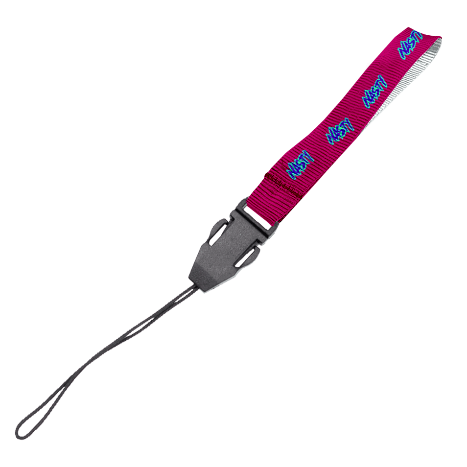 Petersham Wrist Phone Strap S/Sided Print with Cellphone Clip 20 x 340mm