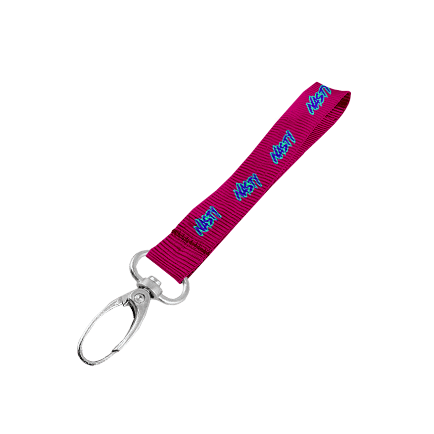 Petersham Wrist Phone Strap D/Sided Print with Lobster Clip 25 x 340mm