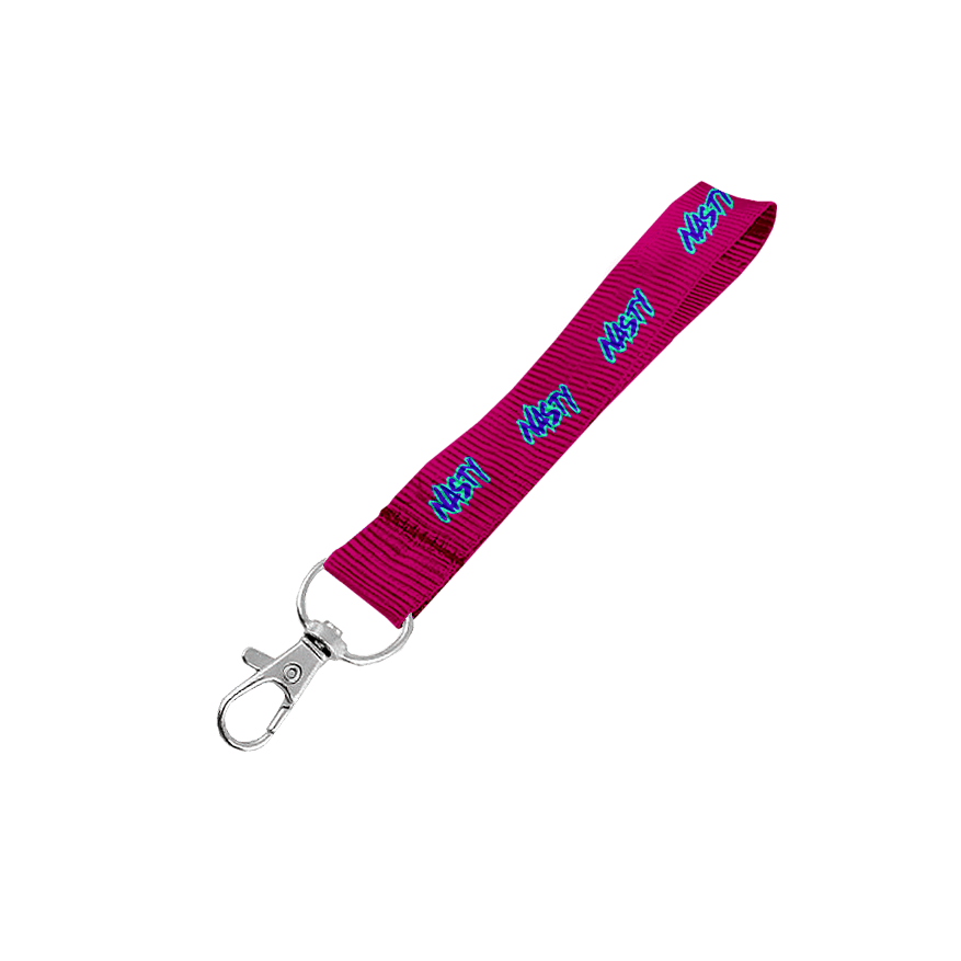 Petersham Wrist Phone Strap D/Sided Print with Snap Hook 25 x 340mm