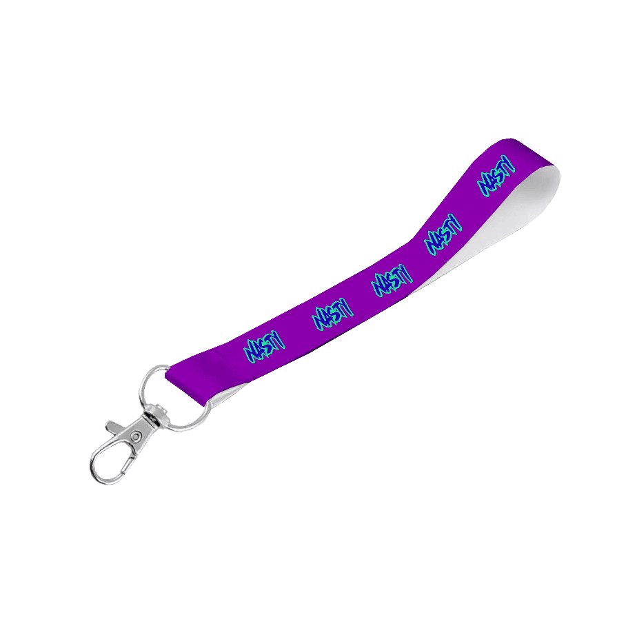 Satin Wrist Phone Strap S/Sided Print with Snap Hook 15 x 340mm