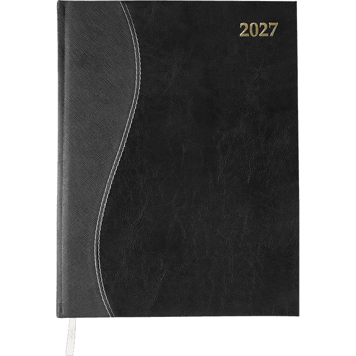 2027 A5 Wave S-Stitched Diary